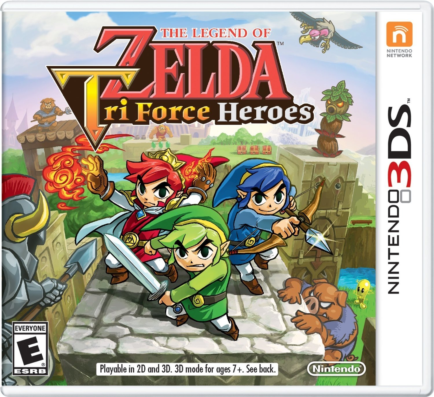 video game The Legend of Zelda: Tri Force Heroes Image