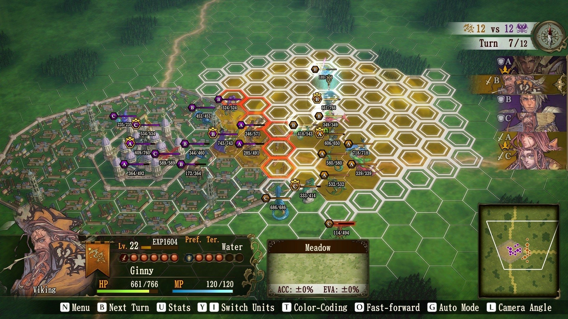 video game Brigandine: The Legend of Runersia Image