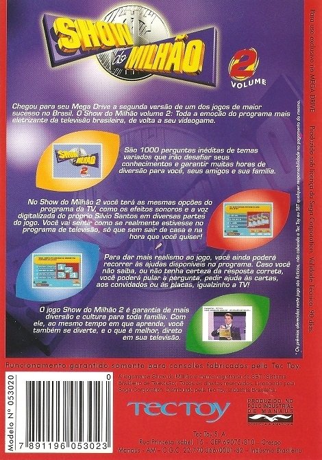 video game Show do Milhão Volume 2 Image
