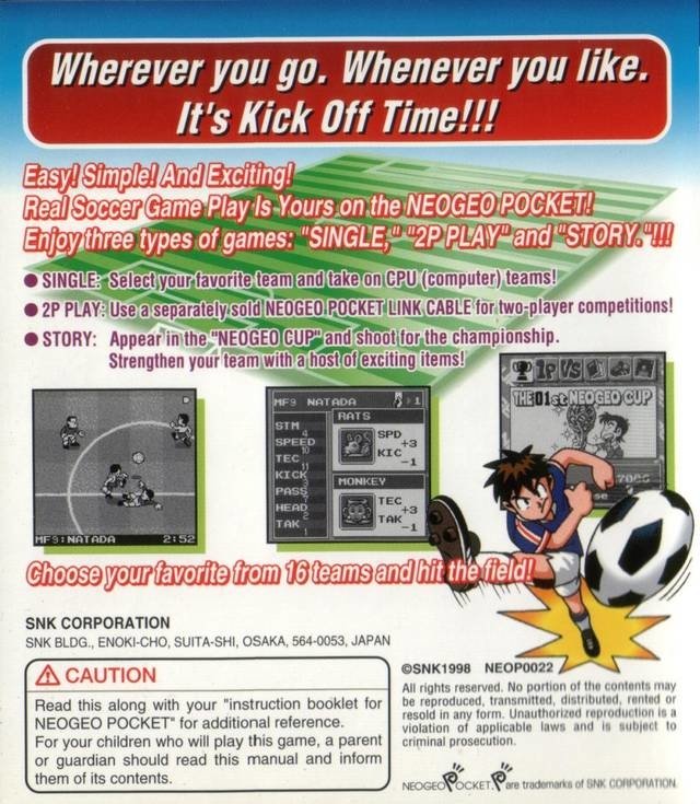 video game NeoGeoCup '98 Plus Image