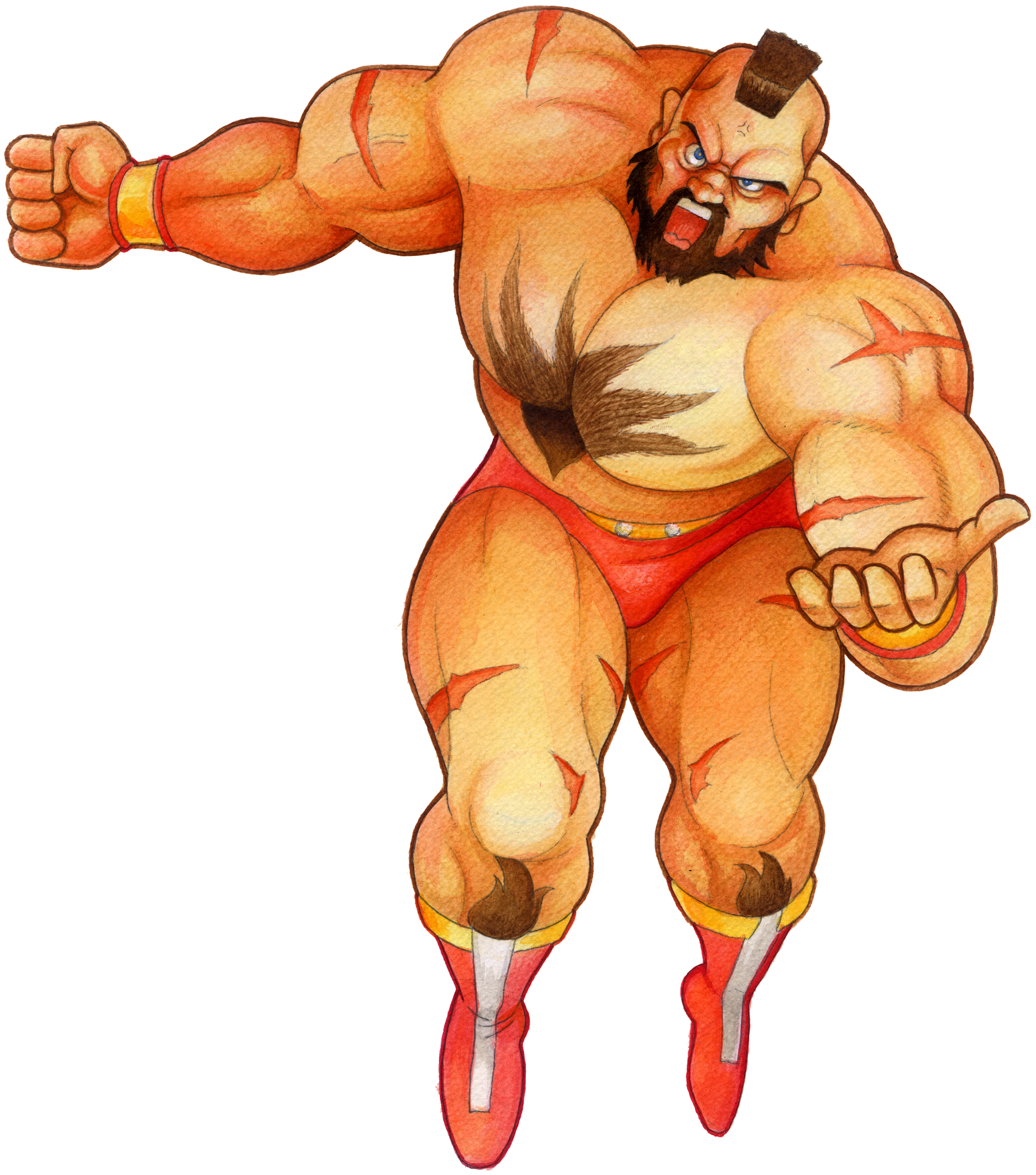 Zangief Street Fighter Encyclopedia Profile by edwinhuang on