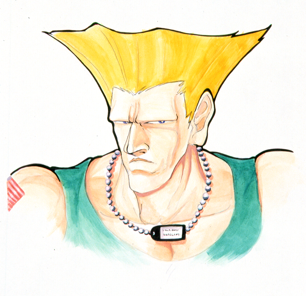 Guile (Street Fighter) video game Street Fighter II: The World Warrior Image