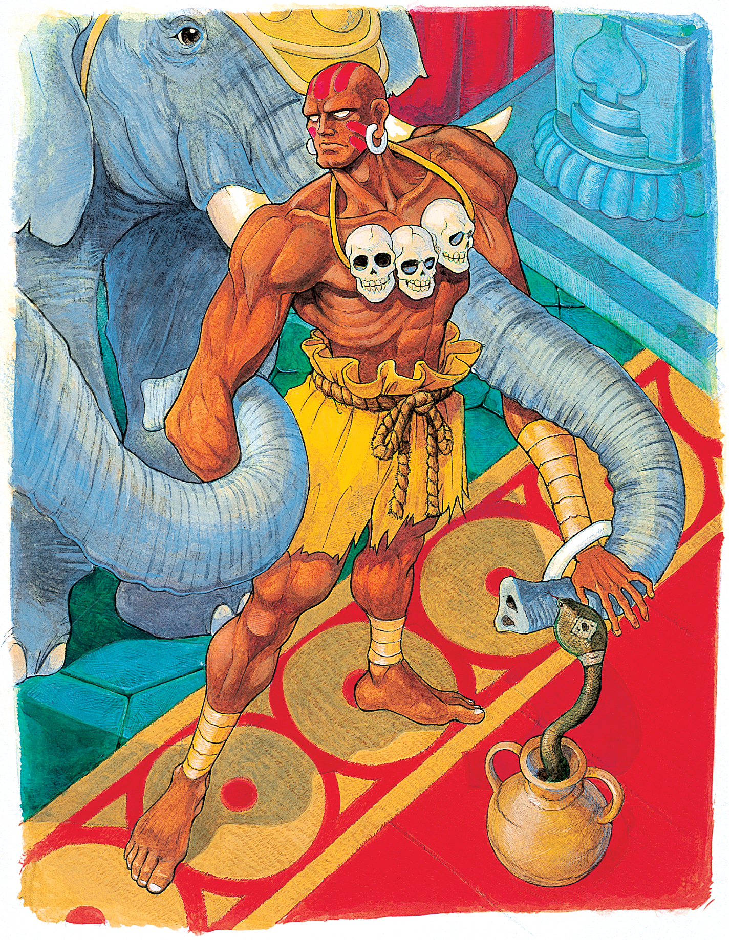 elephant cobra Dhalsim (Street Fighter) video game Street Fighter II: The World Warrior Image
