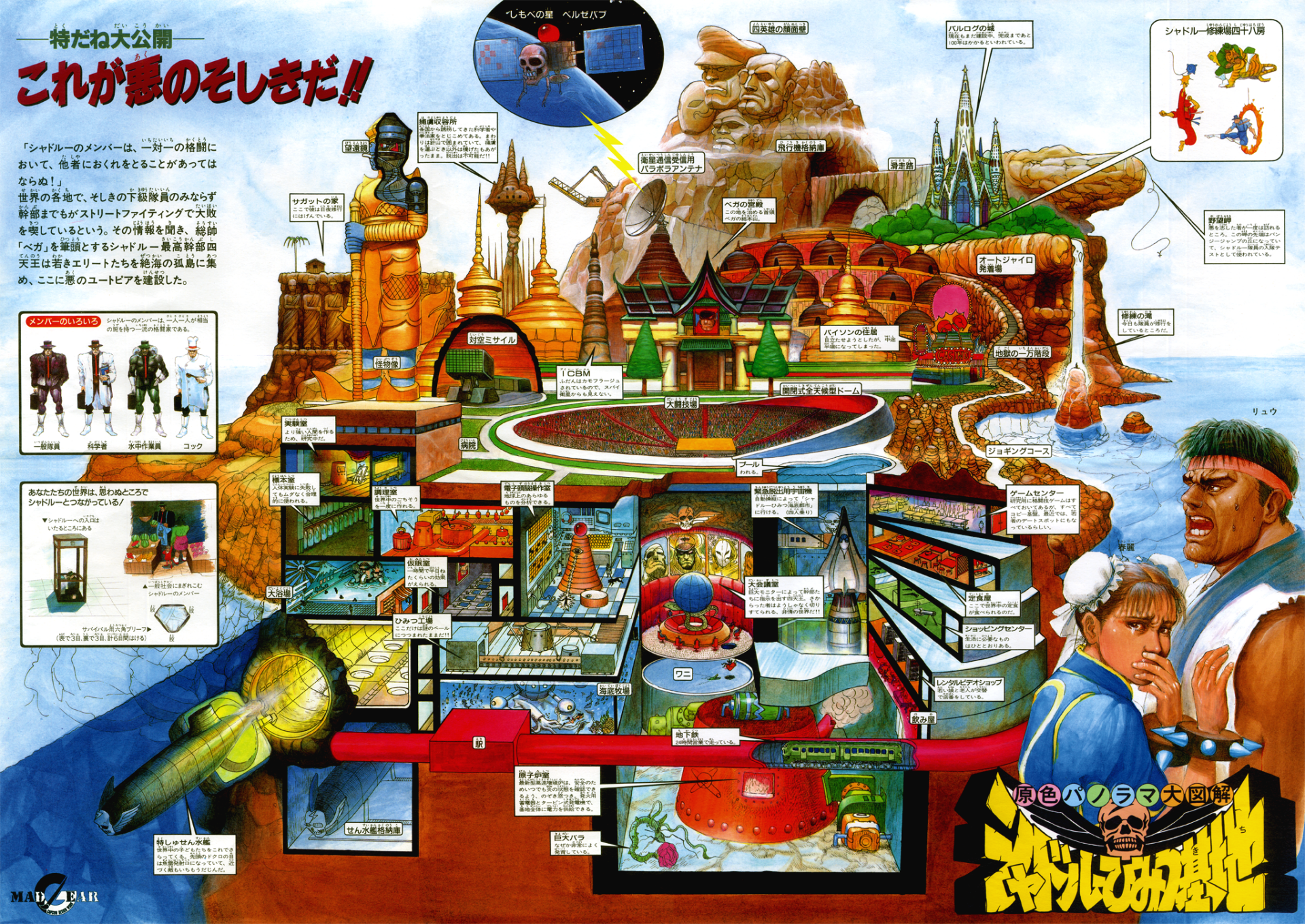 Shadaloo Base Chun-Li (Street Fighter) Ryu (Street Fighter) video game Street Fighter II: The World Warrior Image