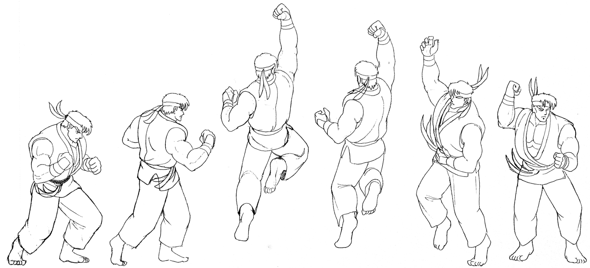 Dragon Punch (Street Fighter) Ryu (Street Fighter) video game Street Fighter II: The World Warrior Image