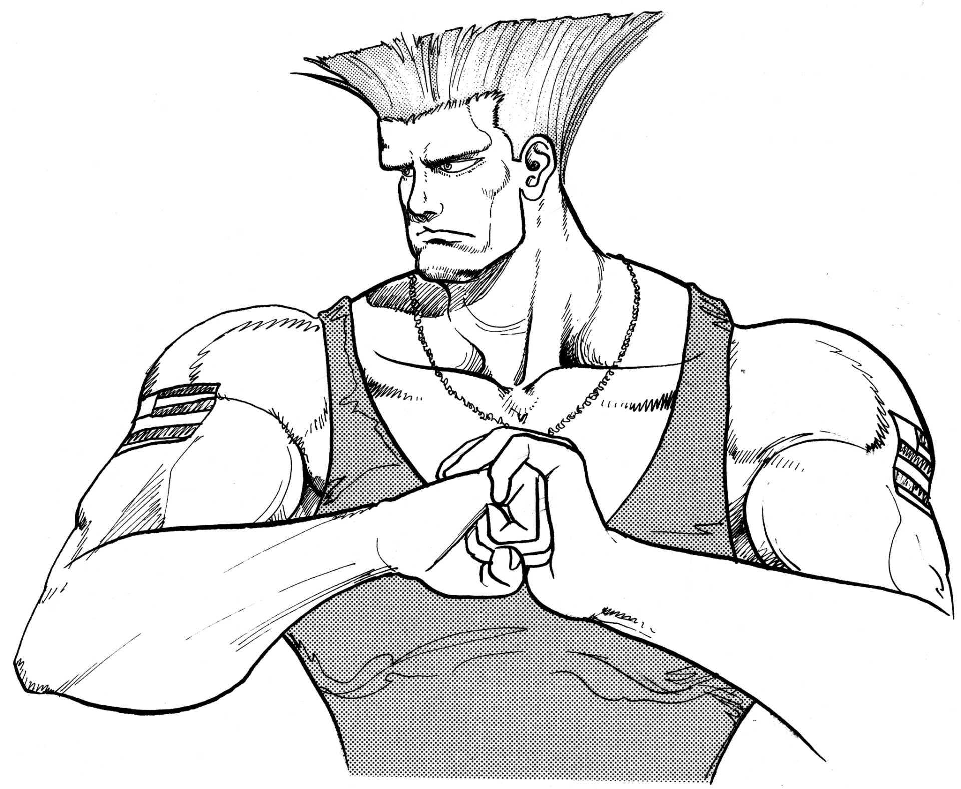  Early Street Fighter II Concept Art