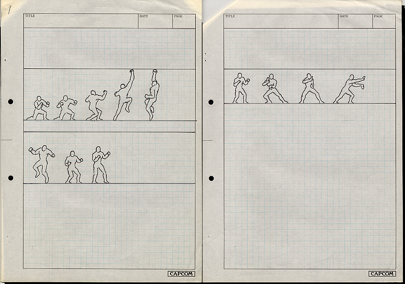  Early Street Fighter II Concept Art