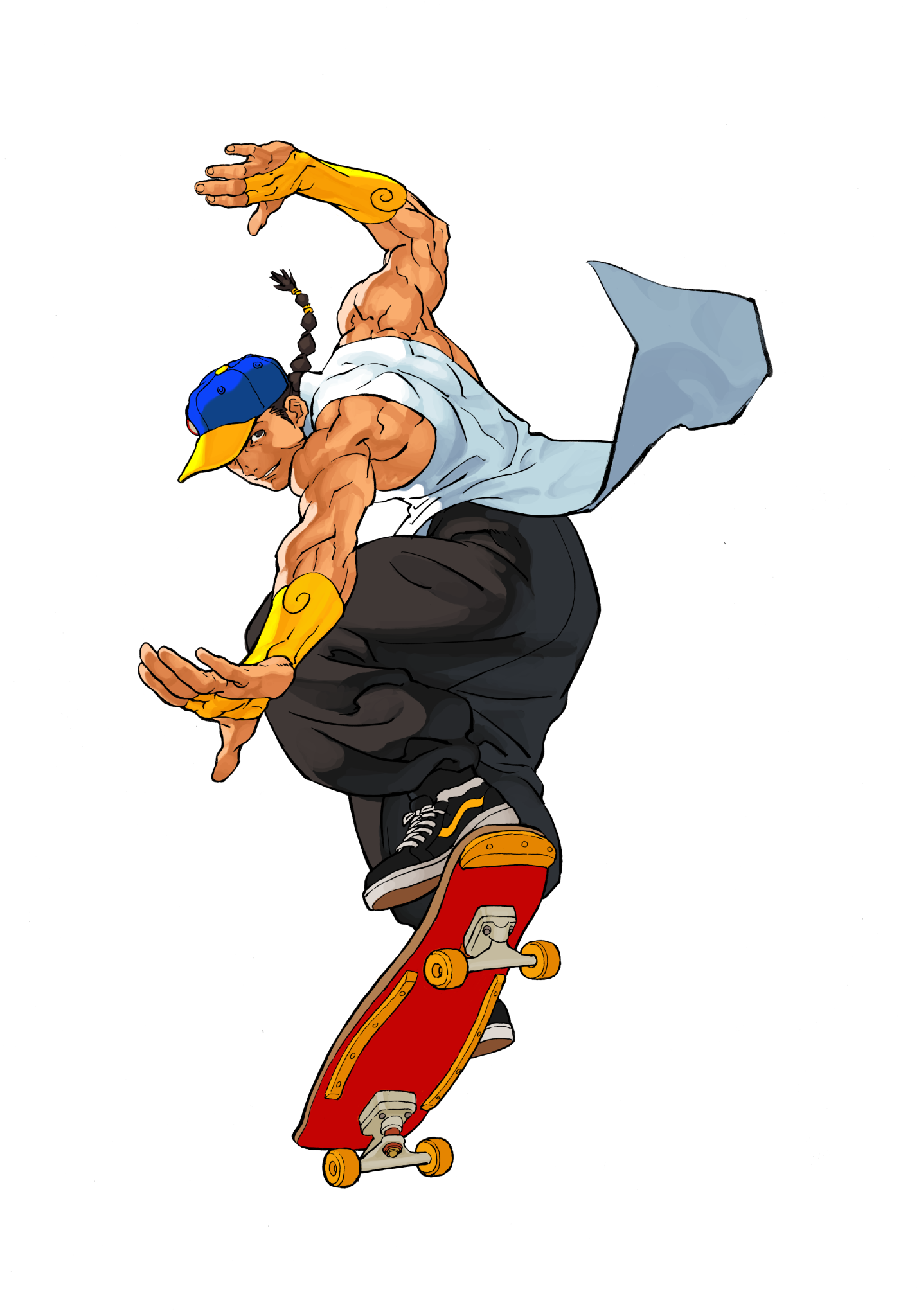 Yun (Street Fighter) video game Street Fighter III: New Generation Image