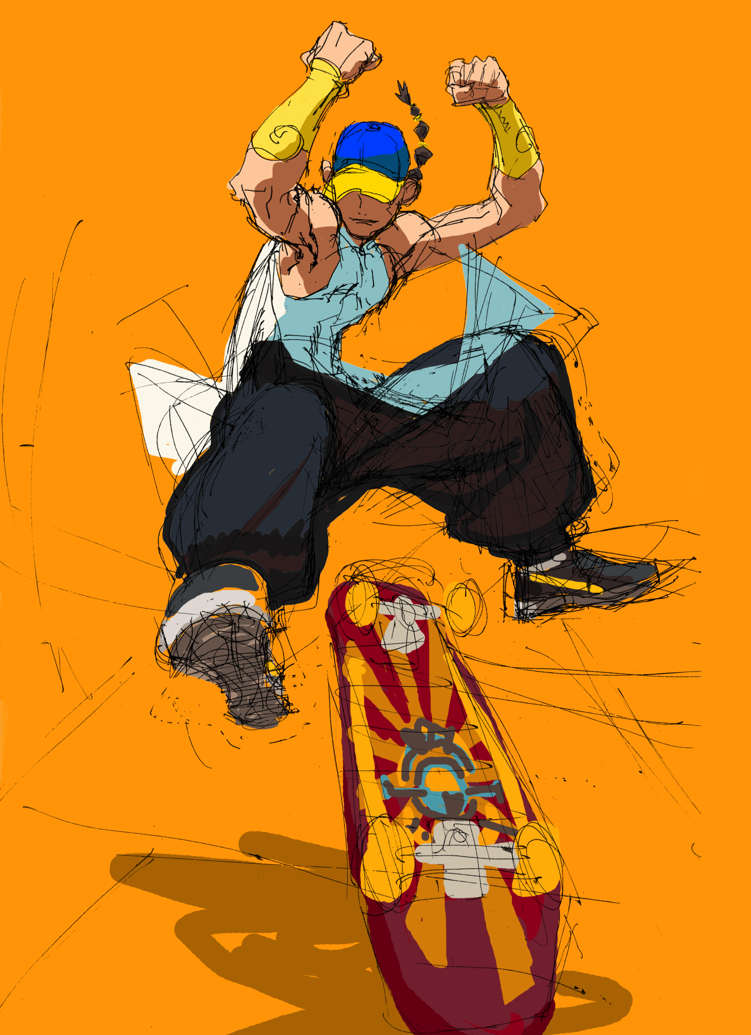 Yun (Street Fighter) video game Street Fighter III: New Generation Image