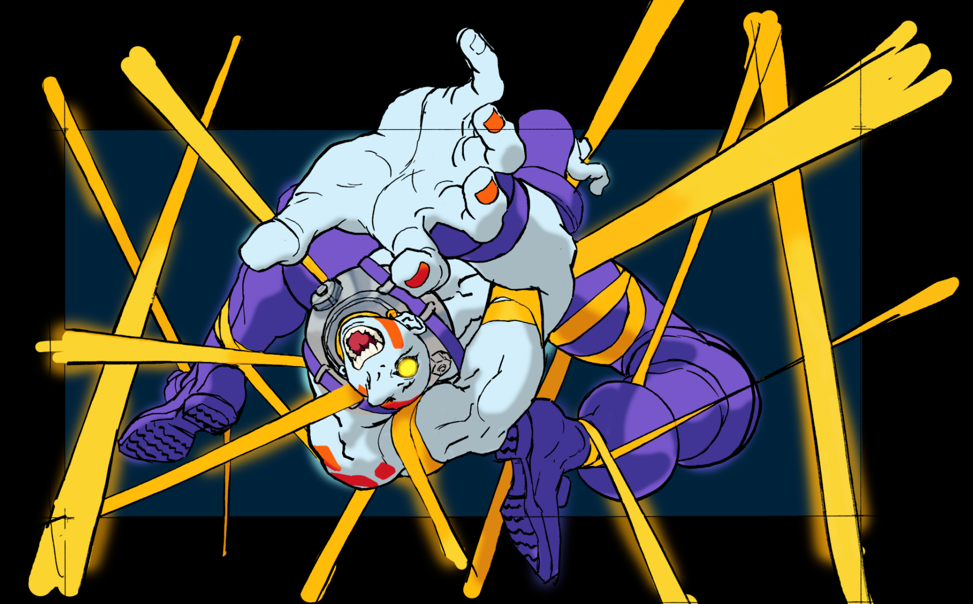 Necro (Street FIghter) video game Street Fighter III: New Generation Image