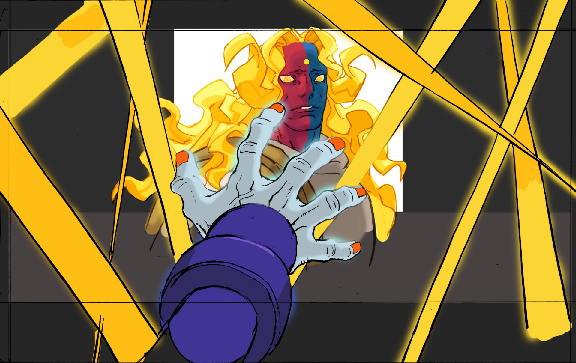 Gill (Street Fighter) Necro (Street FIghter) video game Street Fighter III: New Generation Image