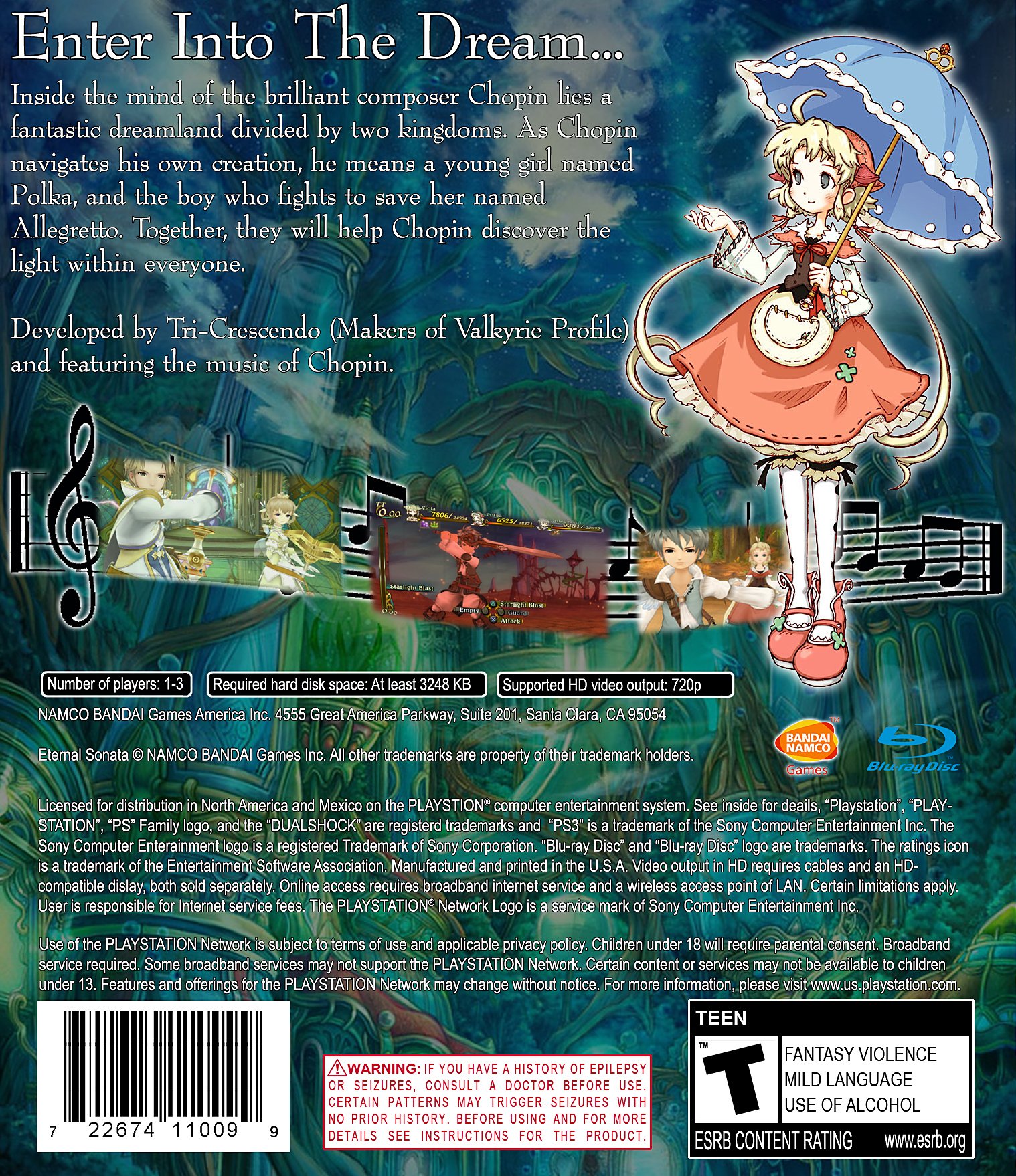 video game Eternal Sonata Image