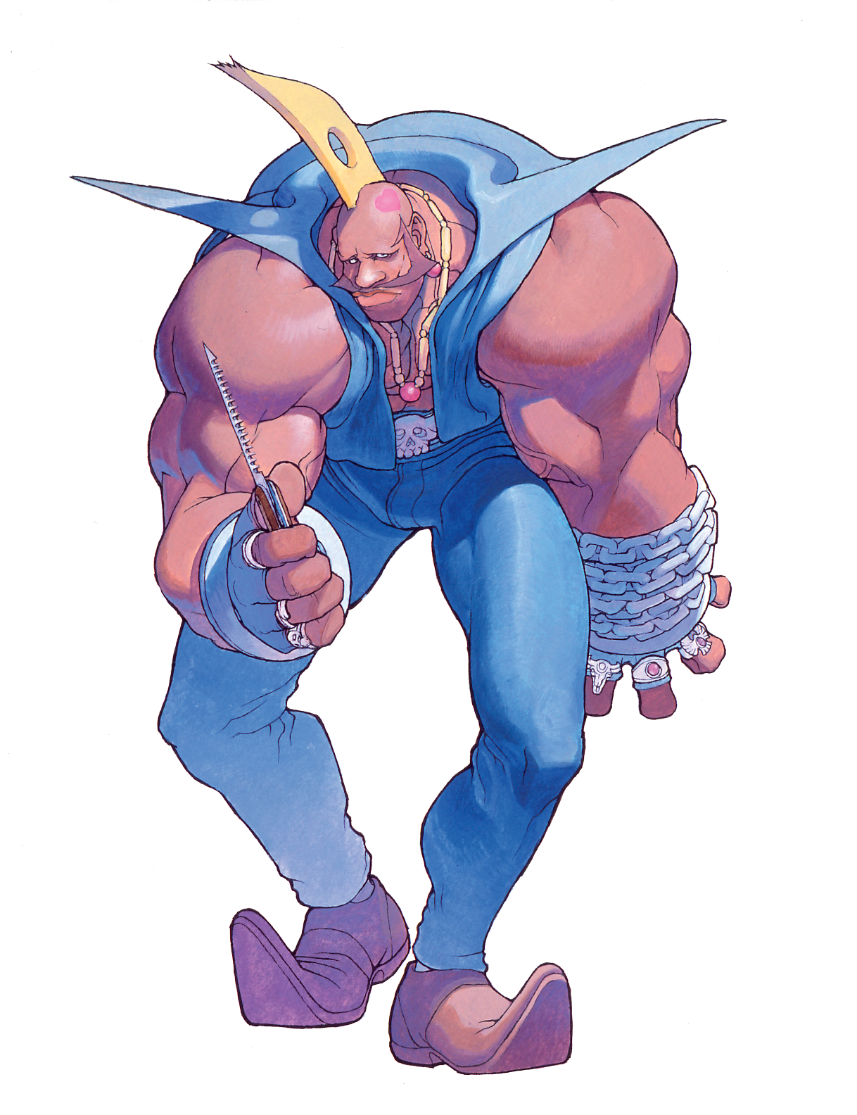 Birdie (Street FIghter) video game Street Fighter Alpha: Warriors' Dreams Image