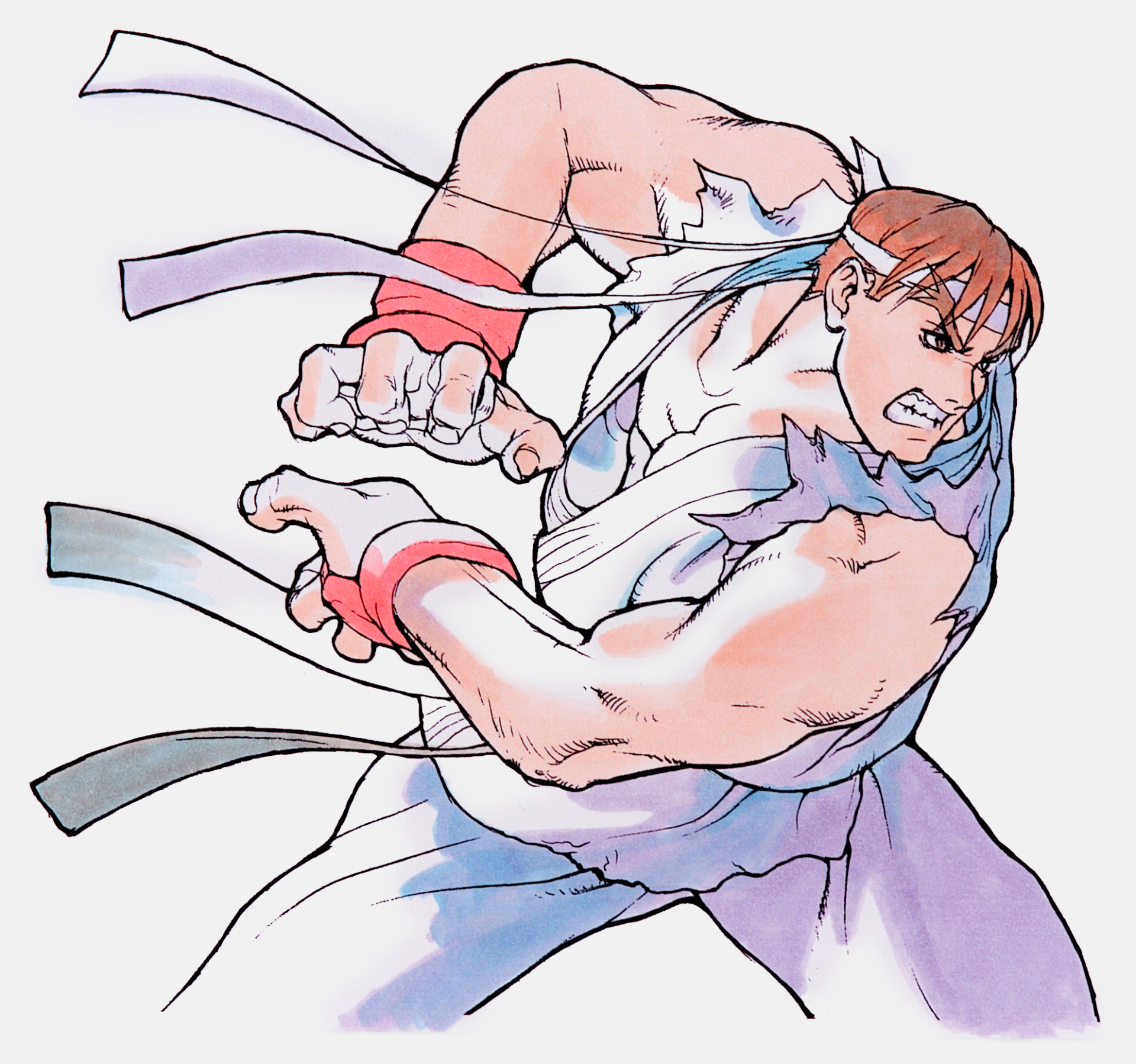 Ryu (Street Fighter) video game Street Fighter Alpha: Warriors' Dreams Image