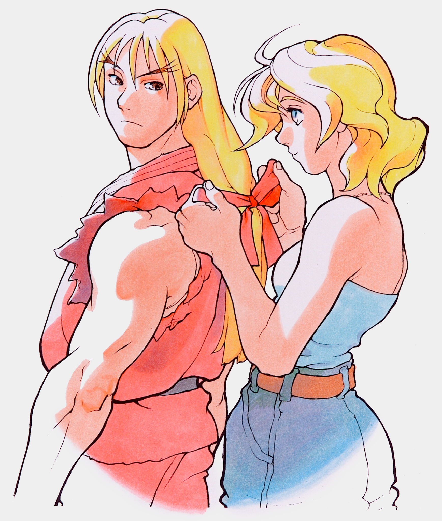 Ken Masters video game Street Fighter Alpha: Warriors' Dreams Image