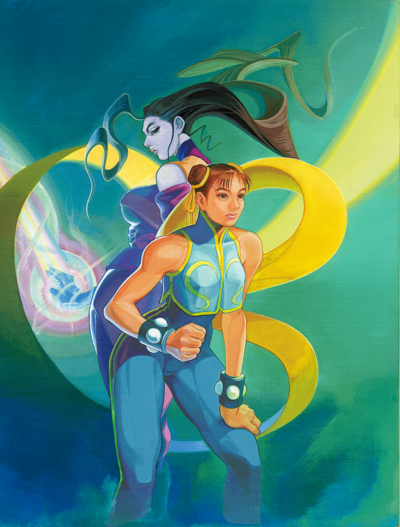 Chun-Li (Street Fighter) Rose (Street Fighter) video game Street Fighter Alpha: Warriors' Dreams Image