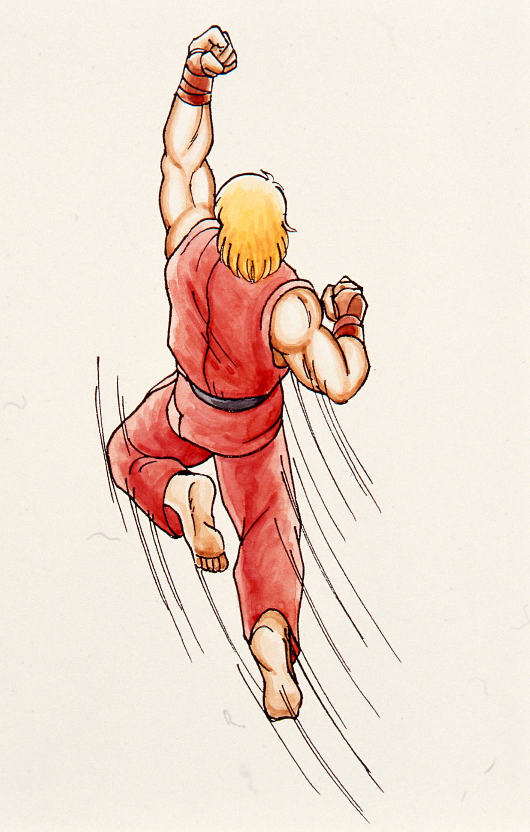 Dragon Punch (Street Fighter) Ken Masters video game Street Fighter II: The World Warrior Image