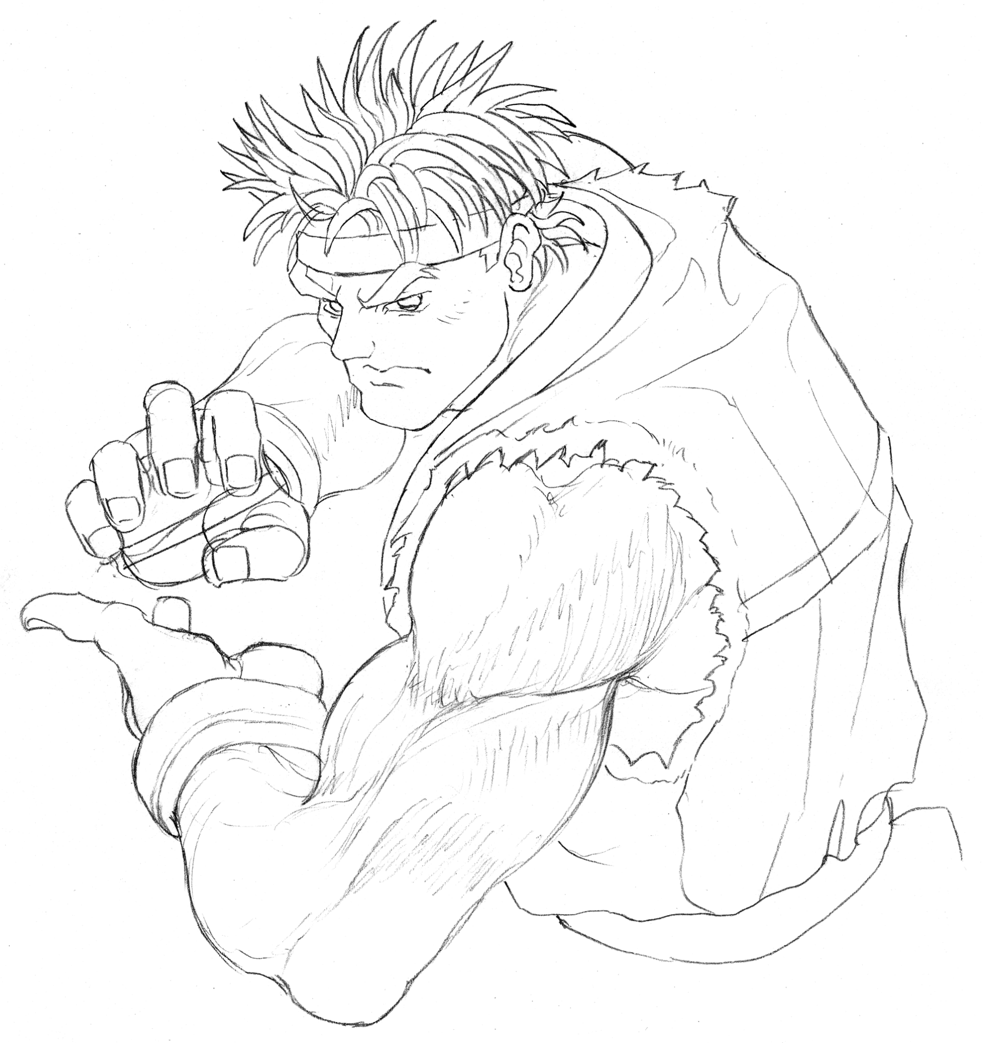 Ryu (Street Fighter) video game Super Street Fighter II Image