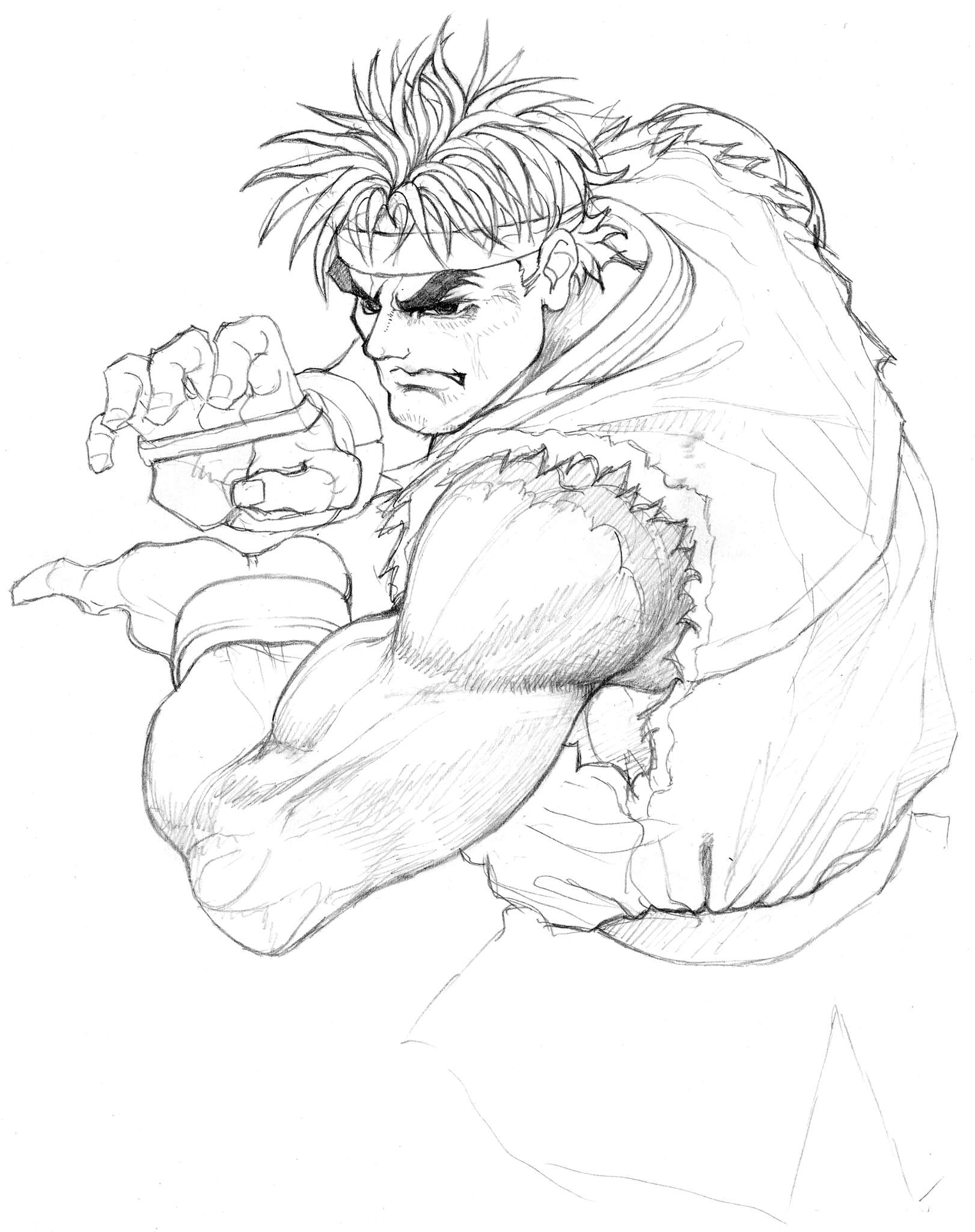 Ryu (Street Fighter) video game Super Street Fighter II Image
