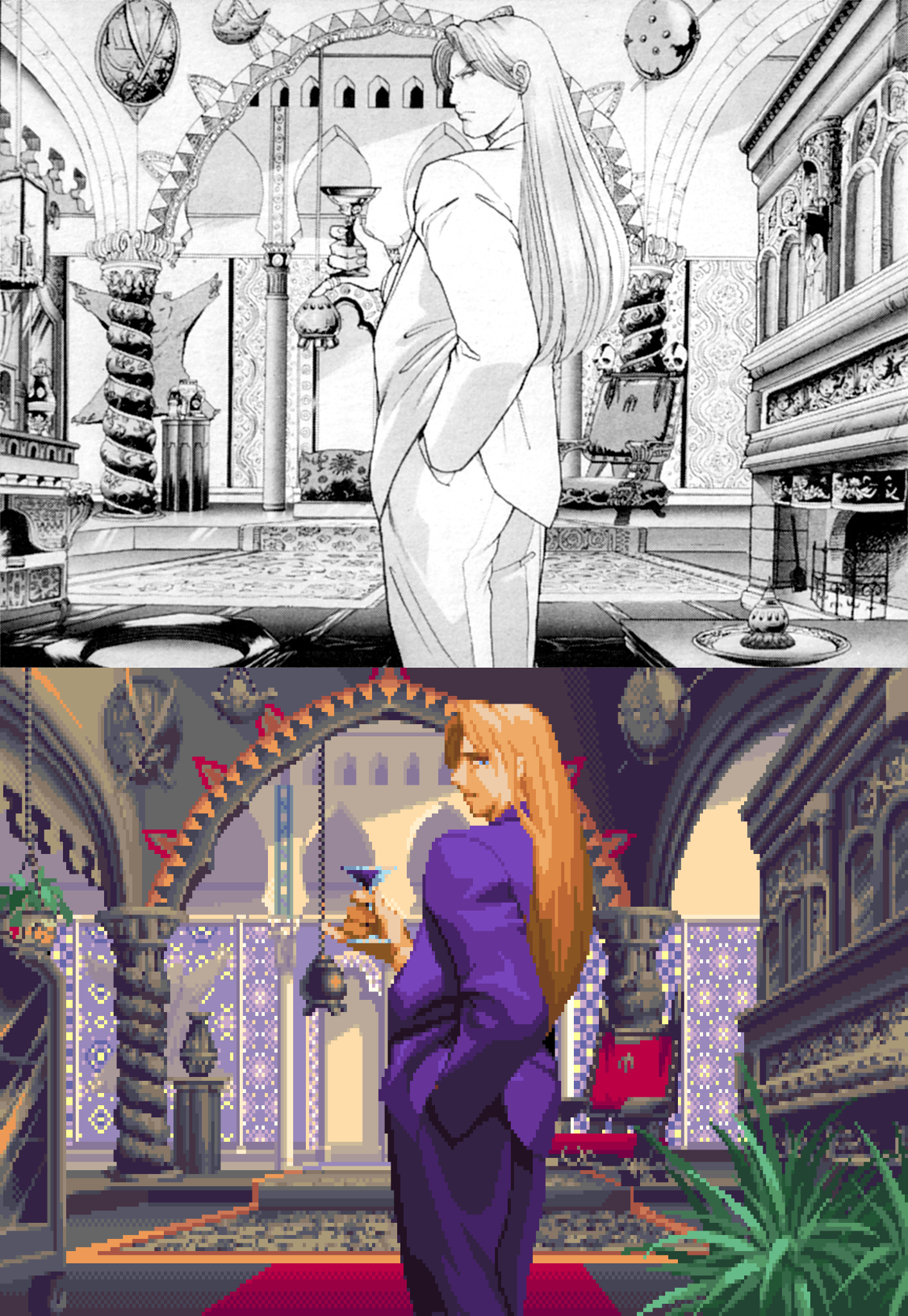 Vega (Street Fighter) video game Super Street Fighter II Image