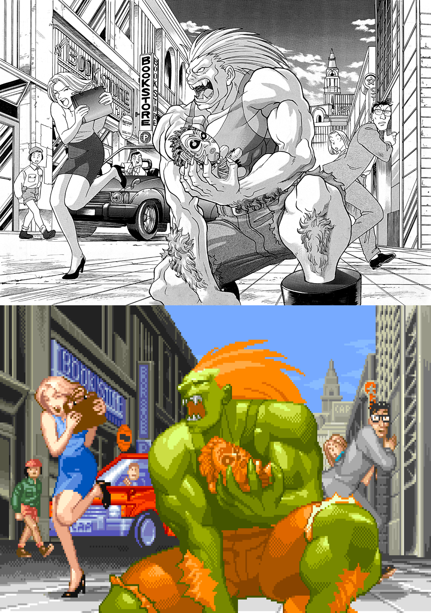 Blanka (Street Fighter) video game Super Street Fighter II Image