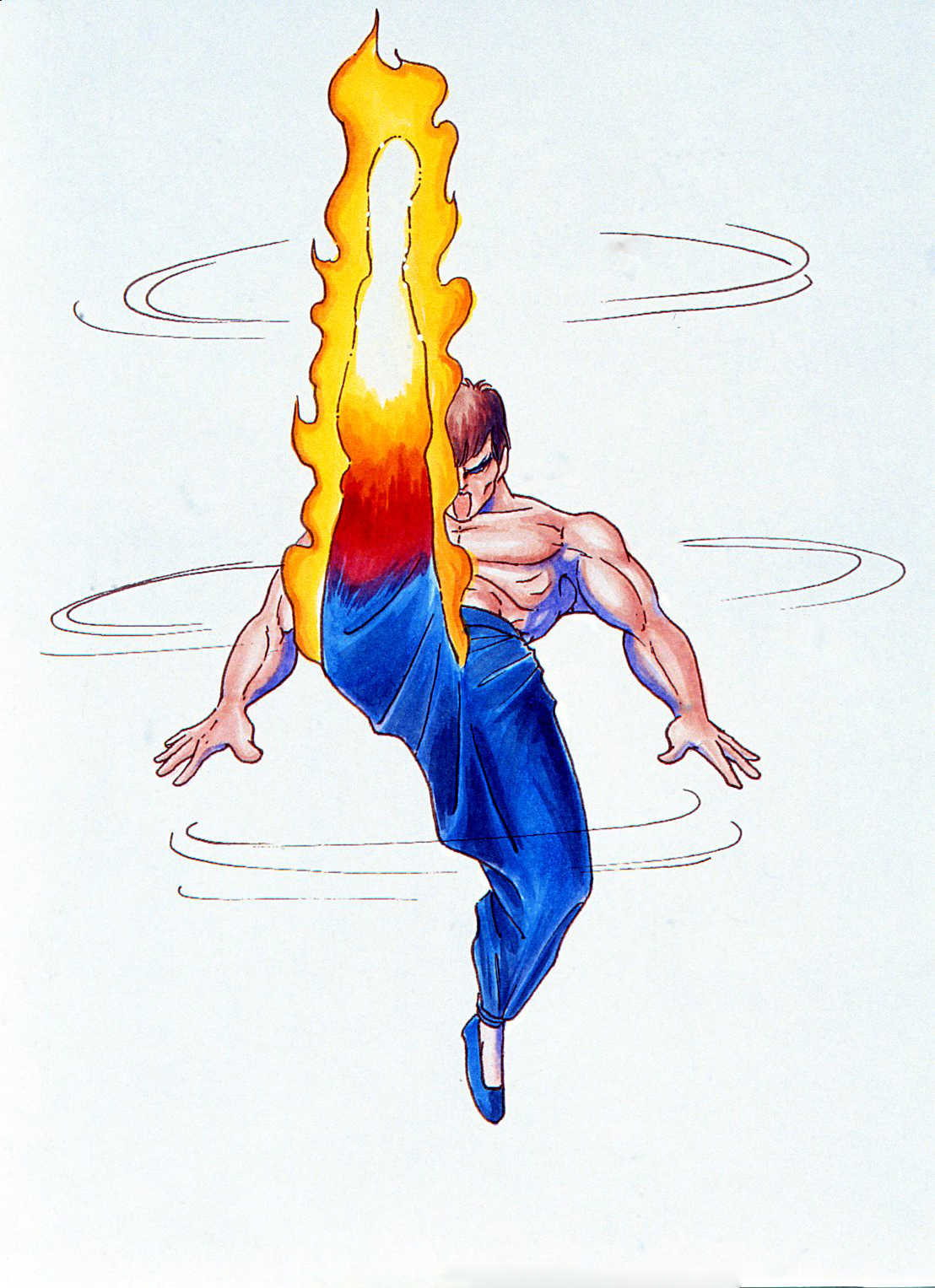 Fei Long video game Super Street Fighter II Image
