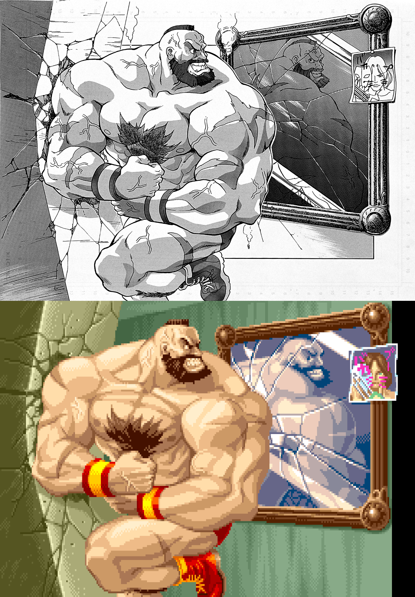Zangief (Street Fighter) video game Super Street Fighter II Image
