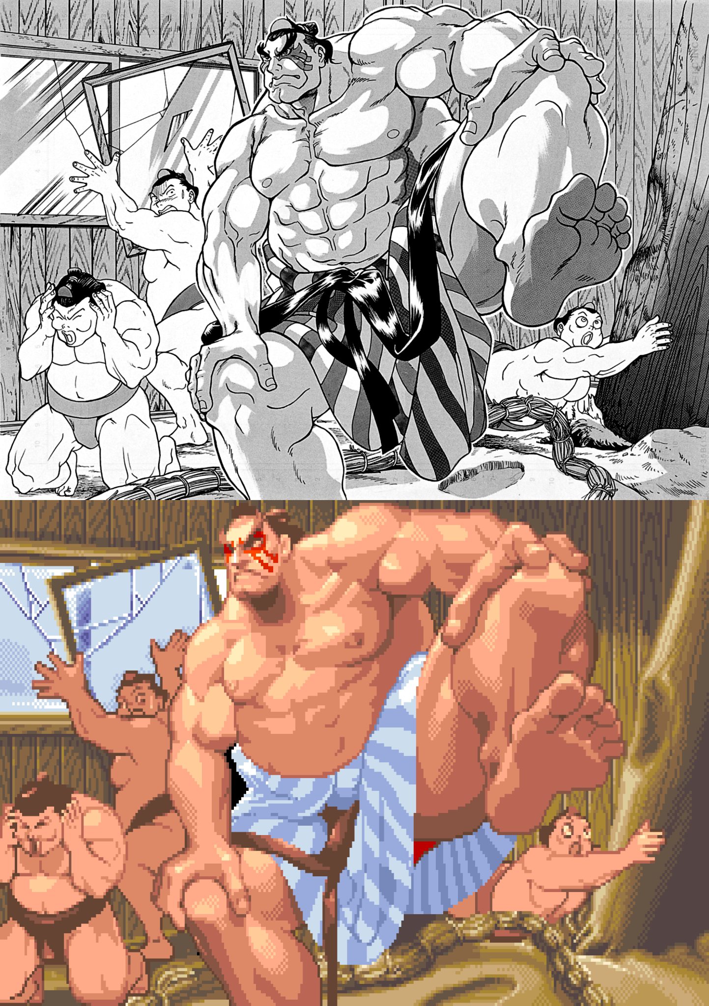 E. Honda (Street Fighter) video game Super Street Fighter II Image