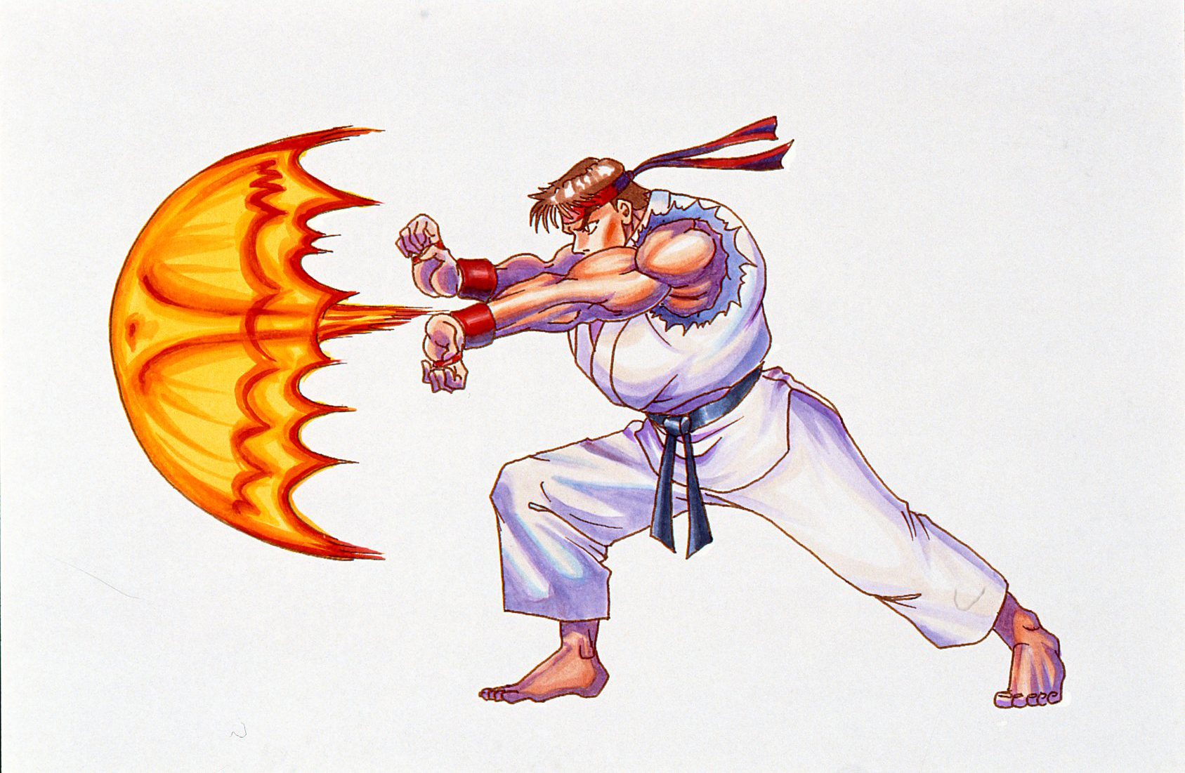 Ryu (Street Fighter) video game Super Street Fighter II Image