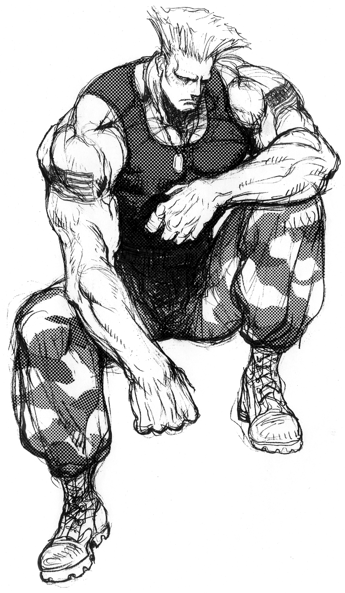 Guile (Street Fighter) video game Super Street Fighter II Turbo Image