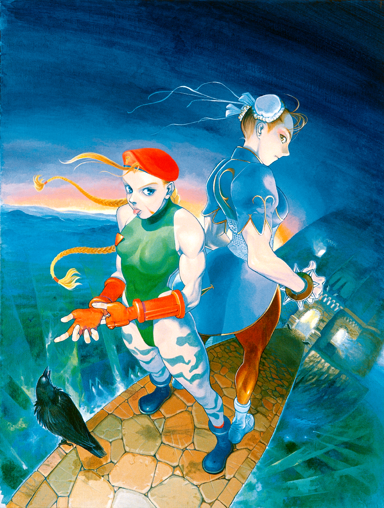 Download Chun-Li (Street Fighter) Cammy (Street Fighter) Video Game Super Street Fighter II Turbo Image