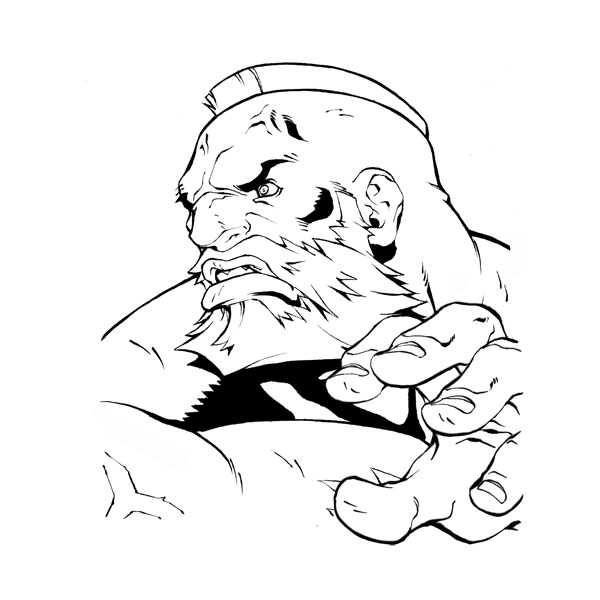 Zangief (Street Fighter) video game Super Street Fighter II Turbo HD Remix Image