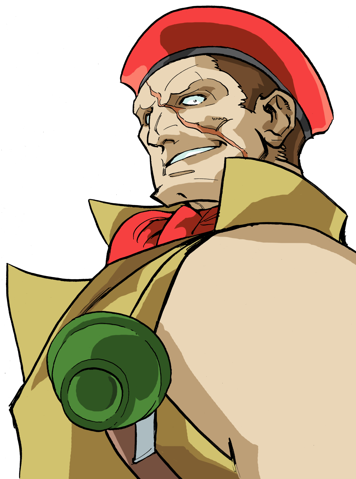 Rolento (Street Fighter) video game Street Fighter Alpha 3 Image