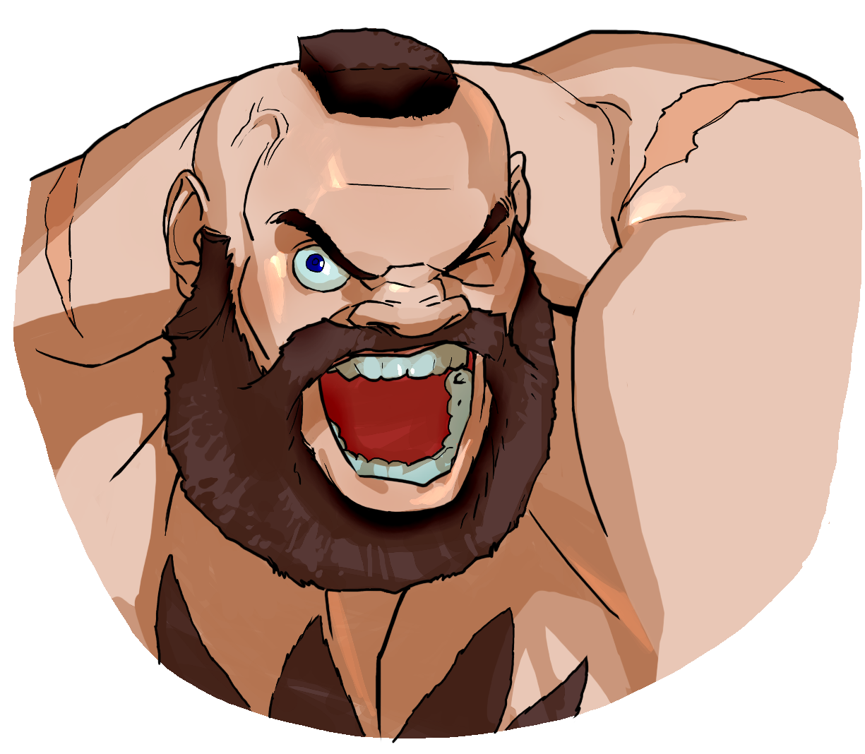 Zangief (Street Fighter) video game Street Fighter Alpha 3 MAX Image