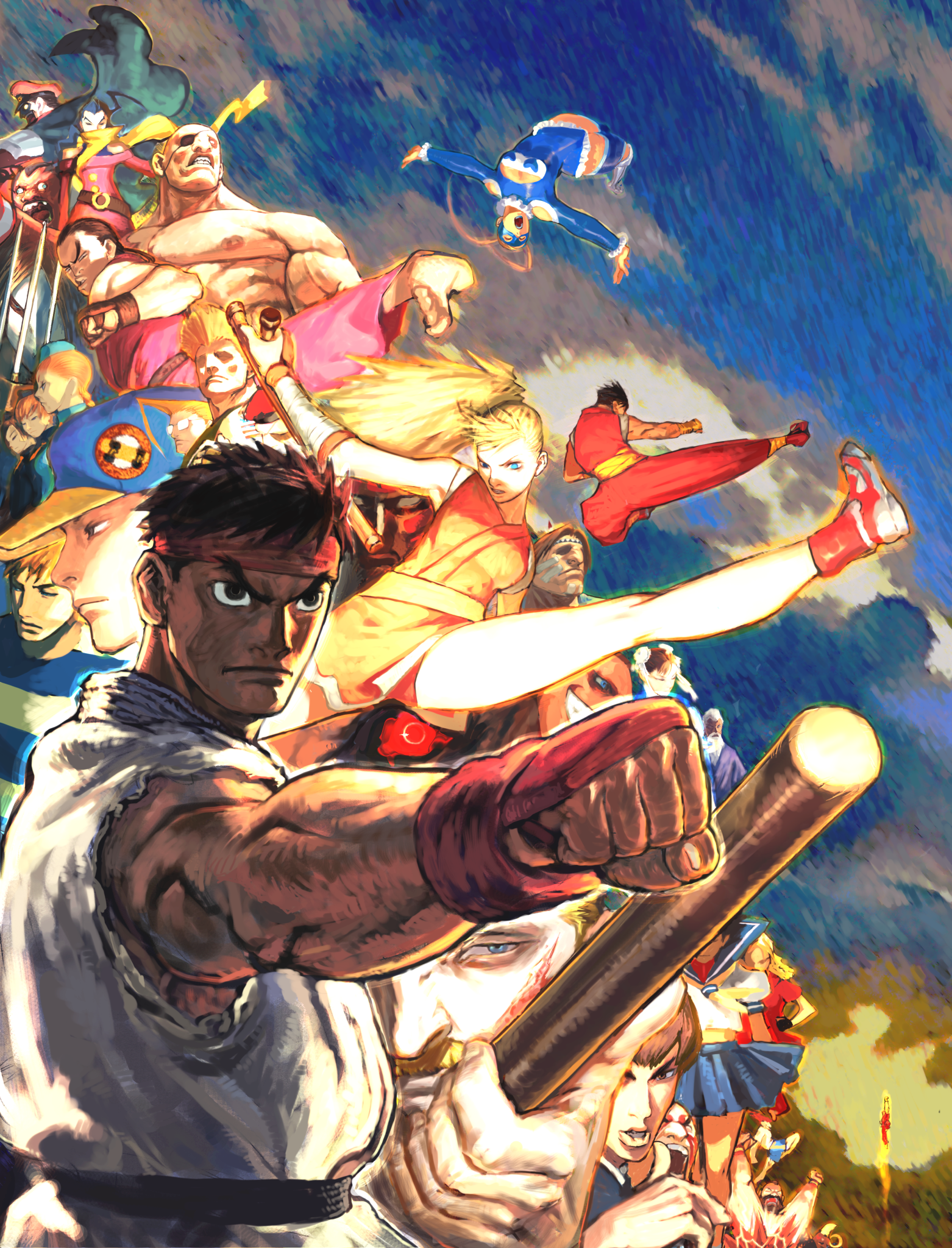 Ryu (Street Fighter) video game Street Fighter Alpha 3 MAX Image