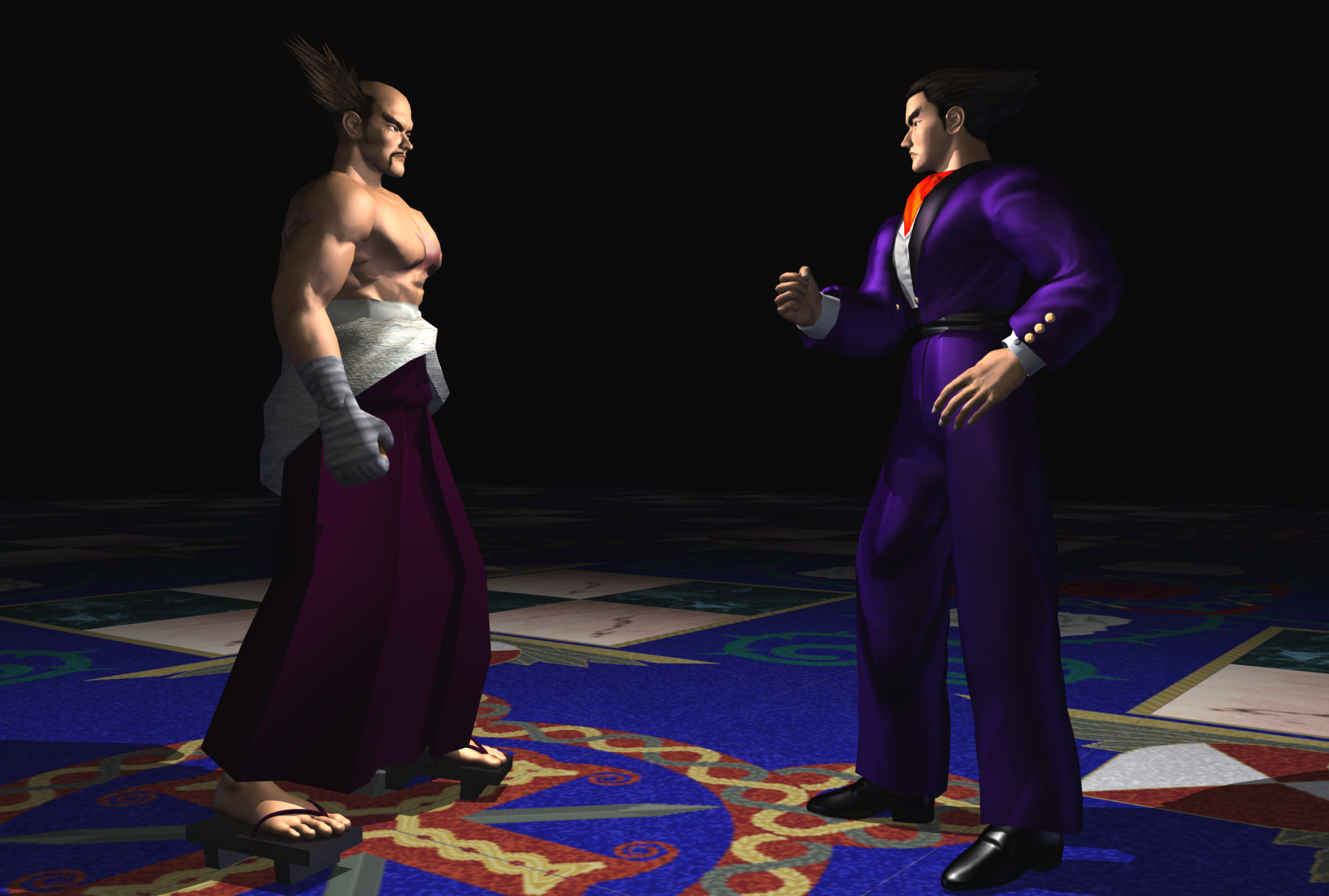 Kazuya Mishima Heihachi Mishima video game Tekken 2 Image