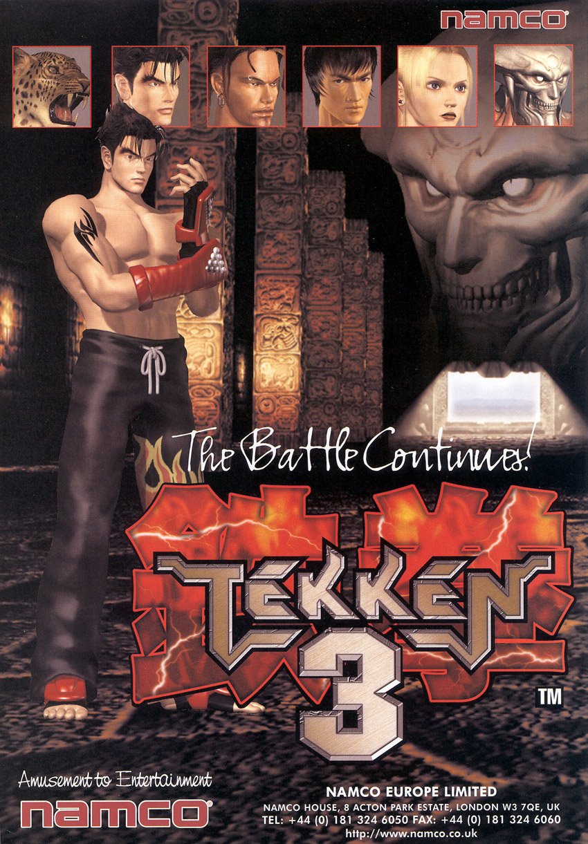 Forest Law Eddy Gordo King (Tekken) Yoshimitsu (Tekken) Jin Kazama video game Tekken 3 Image
