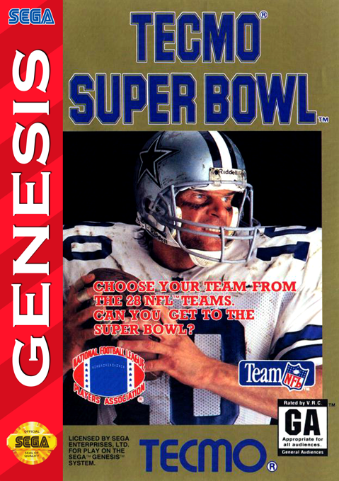 video game Tecmo Super Bowl Image