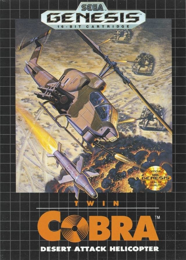 video game Twin Cobra: Desert Attack Helicopter Image