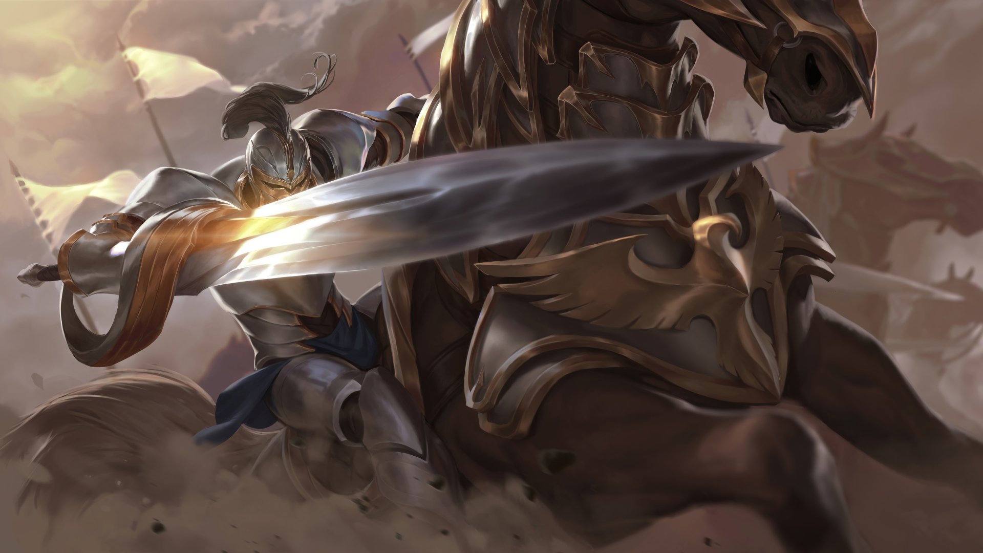 Download Knight Horse Video Game Image