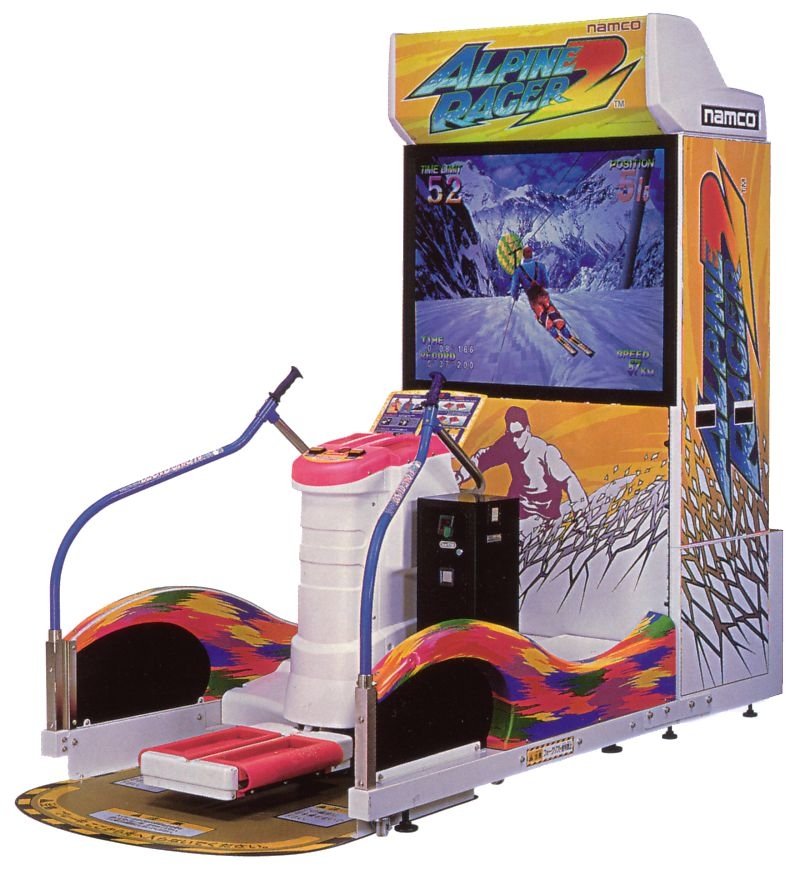 video game alpine racer Image