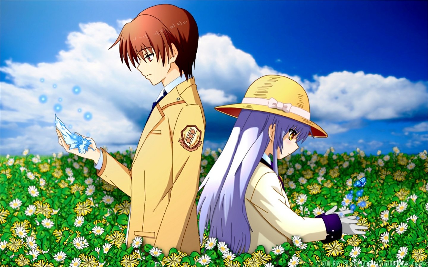 Yuzuru Otonashi Kanade Tachibana Anime Angel Beats! Image