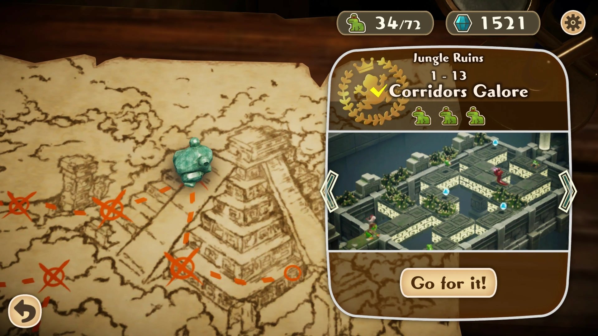 video game Frogger and the Rumbling Ruins Image