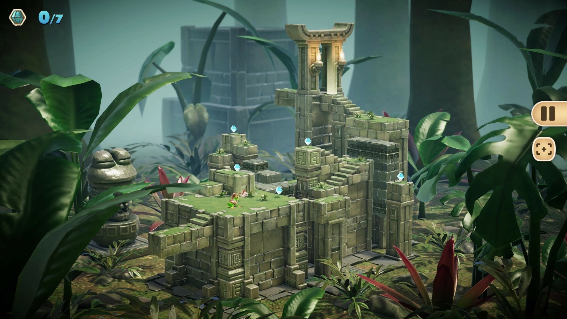 video game Frogger and the Rumbling Ruins Image