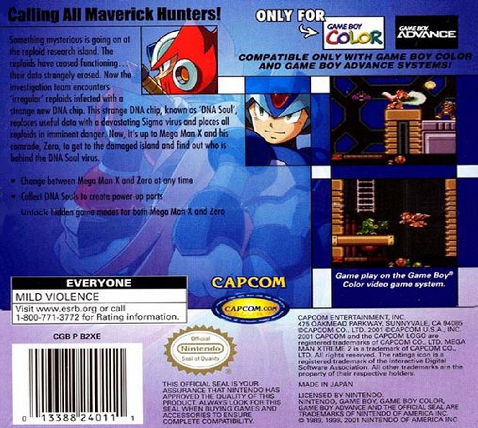 Download Video Game Mega Man Xtreme 2 Image