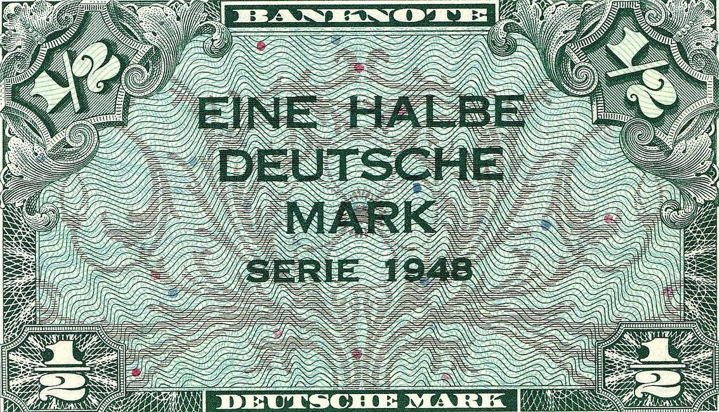 man made Deutsche Mark Image