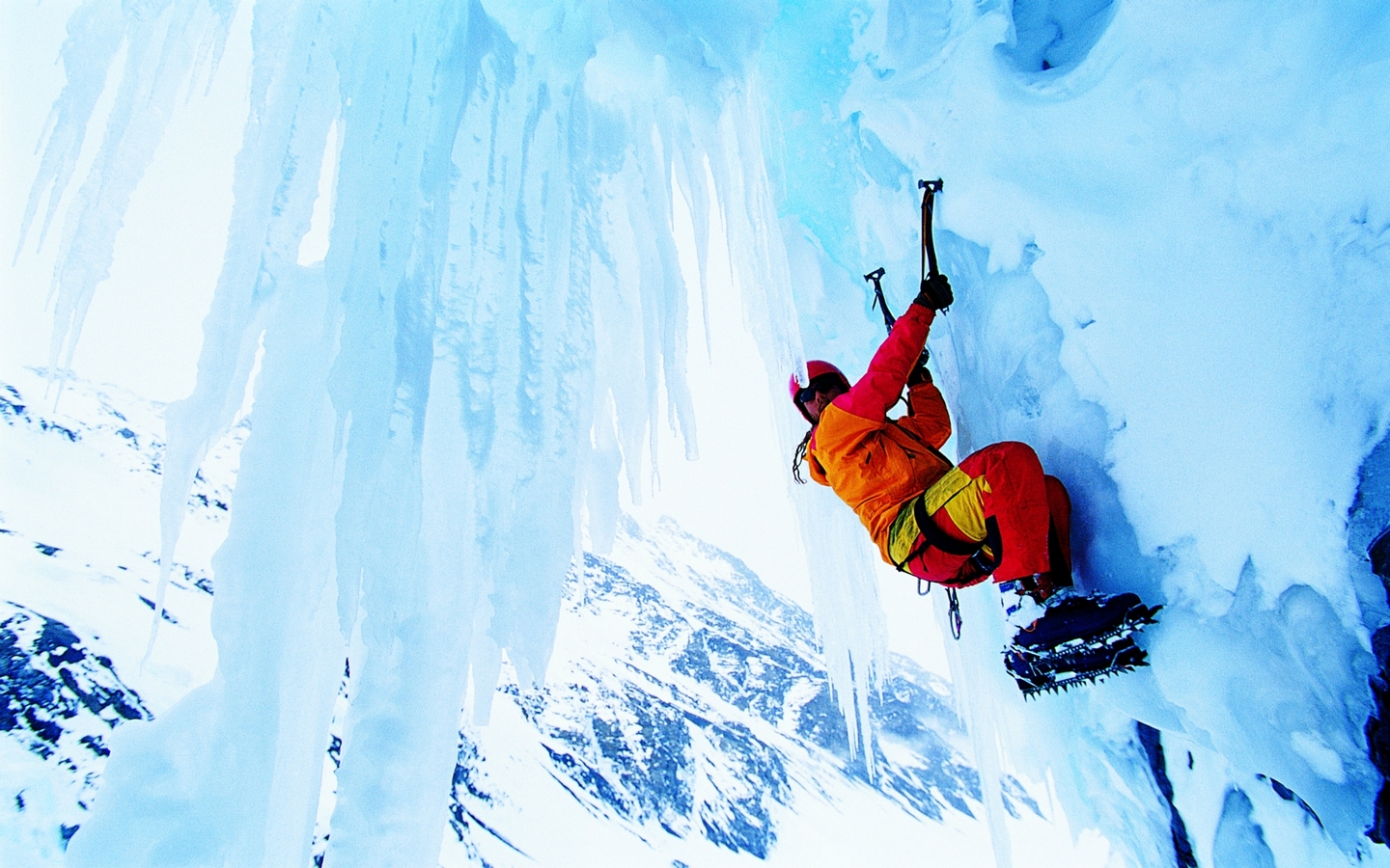 ice climbing Picture