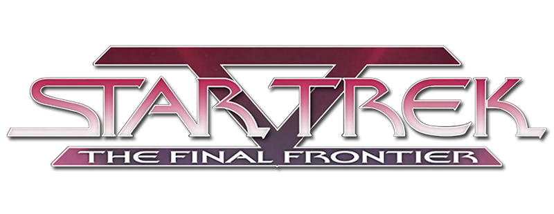 Путь v. Star Trek v - the Final Frontier logo.