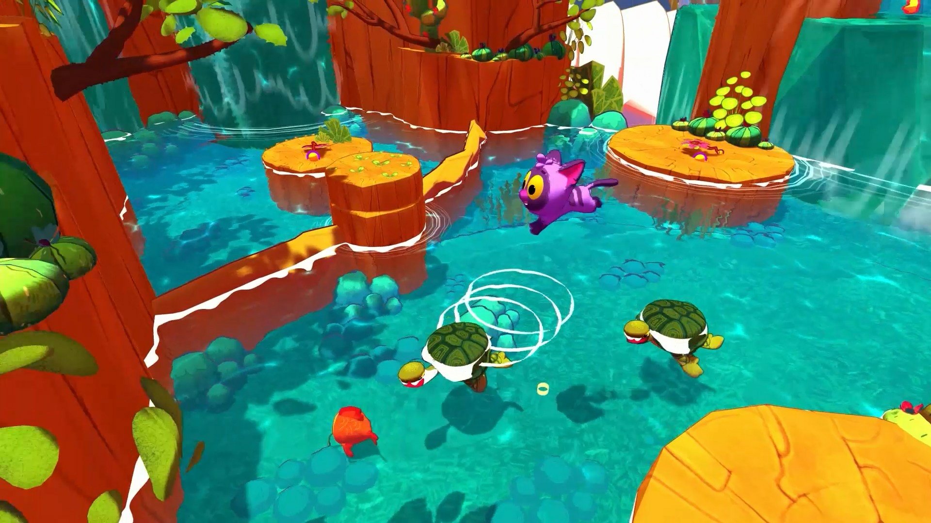 video game River Tails: Stronger Together Image