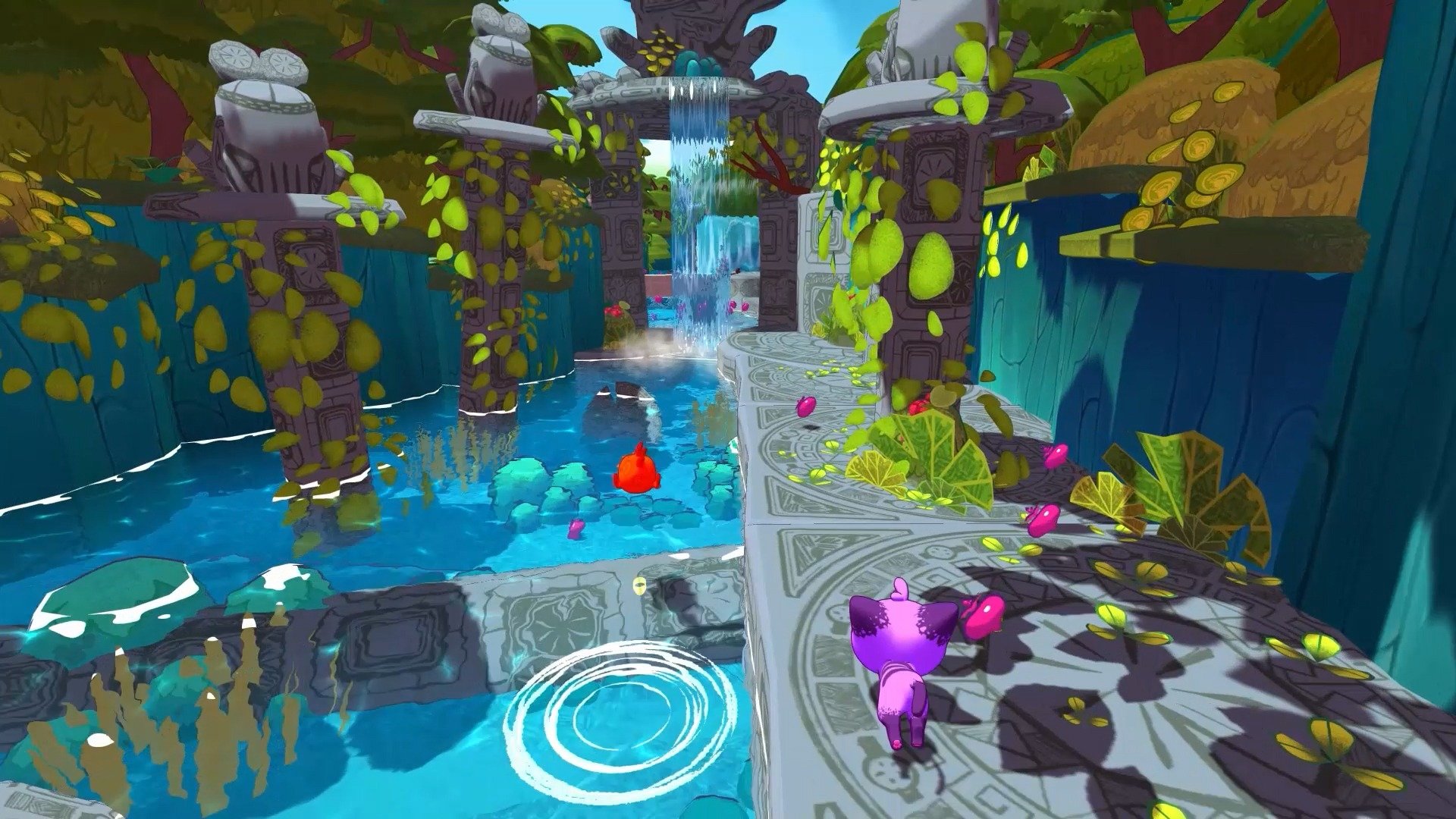 video game River Tails: Stronger Together Image